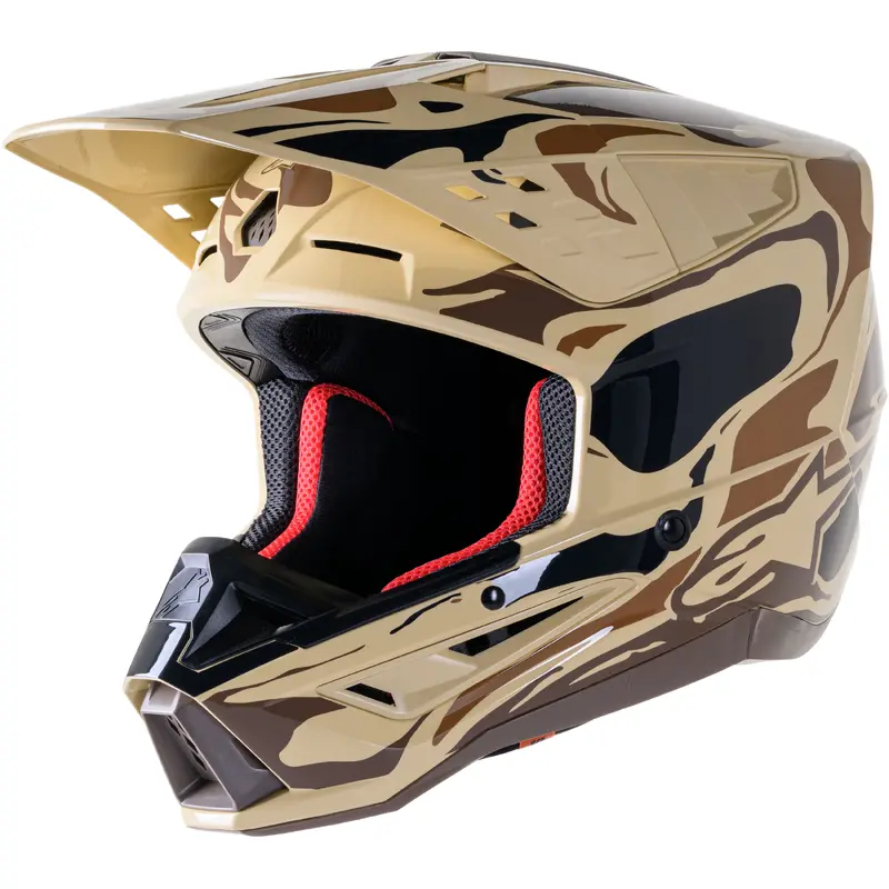 S M5 Mineral Helmet Dark Brown/Kangaroo Matte Xs