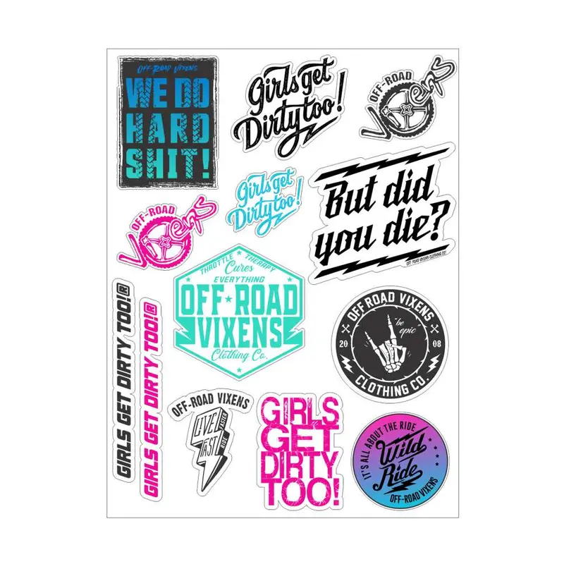 Graffiti Sticker Sheet o/s