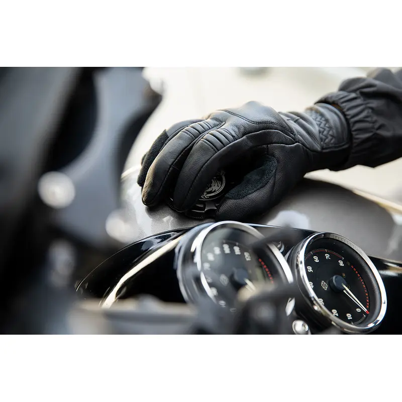 BILTWELL Belden Gloves - Black - XS 1505-0101-301