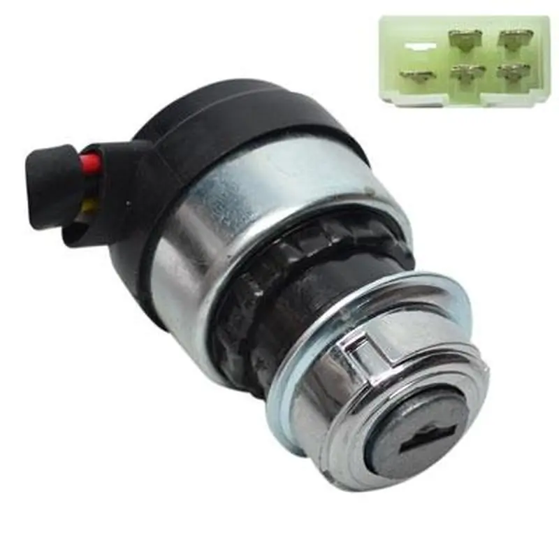 Ignition Key Switch - 5 Wire - Go Karts - Version 43