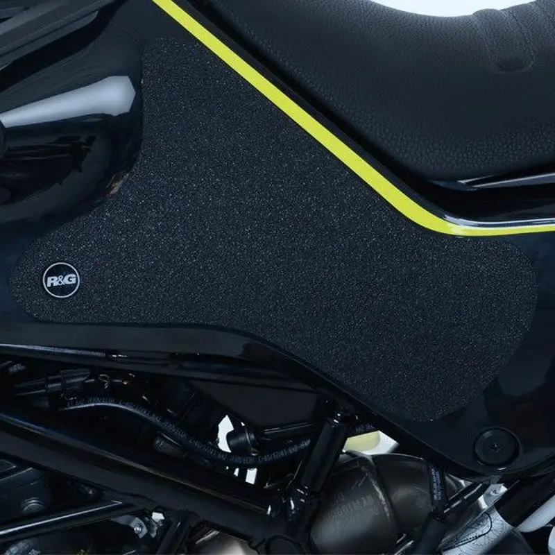 R&G Racing Clear Tank Traction Grips For 2021-2023 Husqvarna 125 Svartpilen