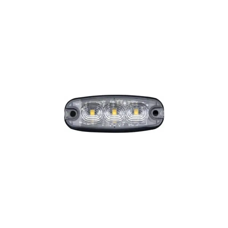 STRANDS Blixtljus 3 LED, Klar Lins