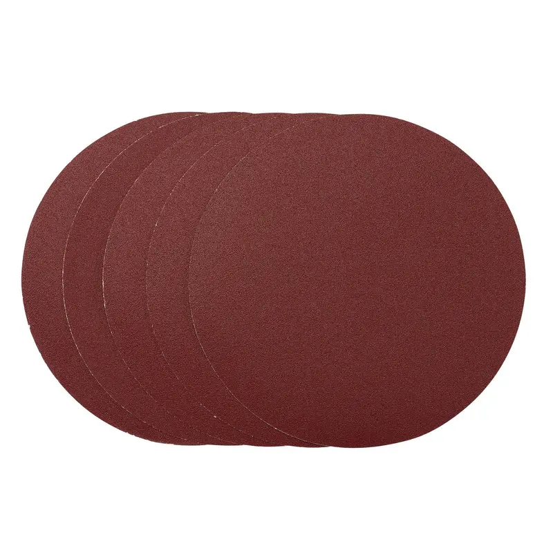Draper Sanding Discs, 200mm, Psa, 120 Grit, (Pack Of 5) - SDPSA200
