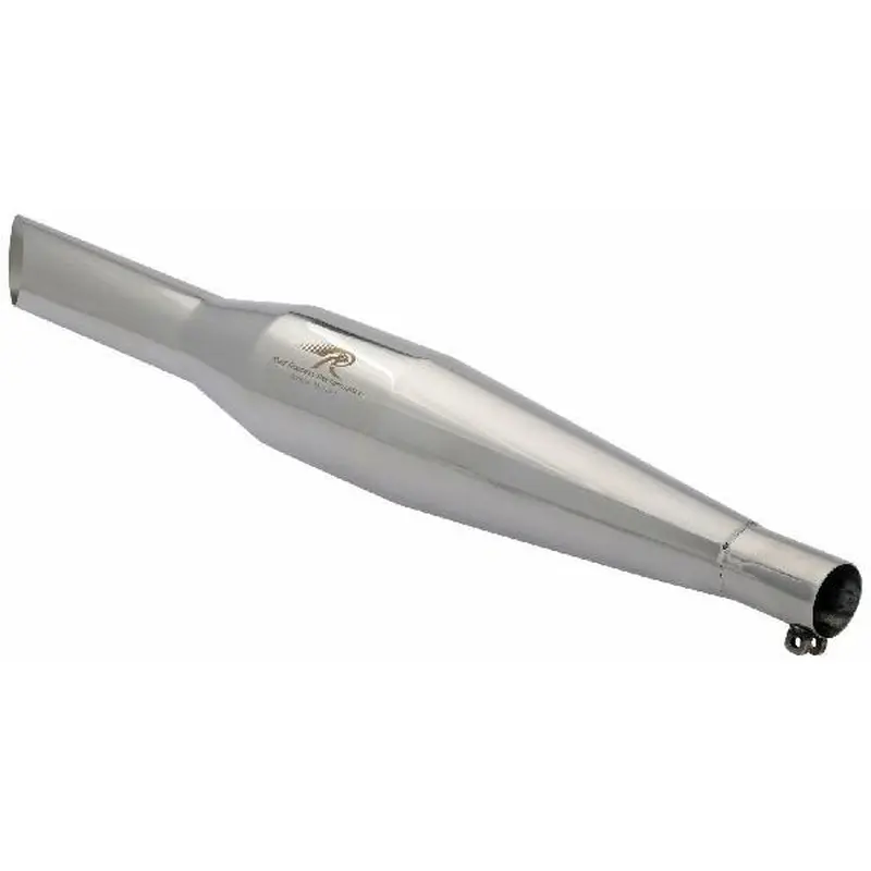 Royal Enfield Thunderbird Red Rooster Performance Polished Unibody Rumbler Exhaust