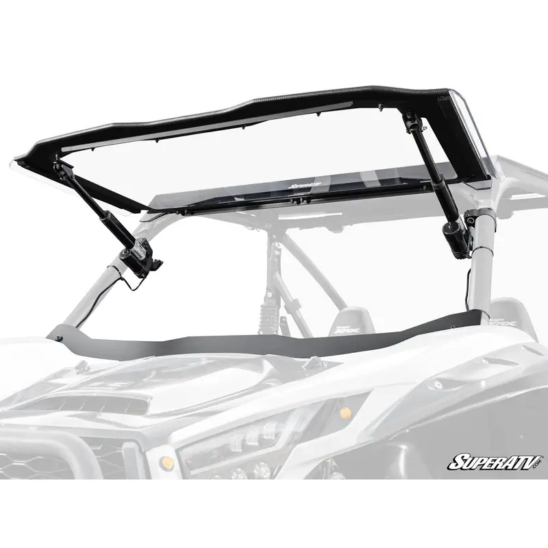 SuperATV KAWASAKI TERYX KRX 1000 MAXDRIVE POWER FLIP WINDSHIELD
