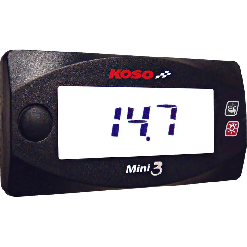 KOSO MINI 3 NARROW BAND AIR/FUEL RATIO METER BA003211