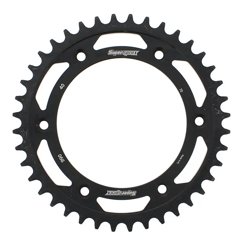 SUPERSPROX STEEL SPROCKET 40T BLACK RFE-990-40-BLK