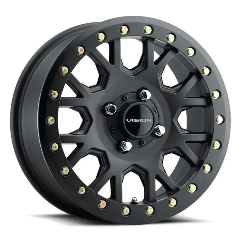 Vision Wheel GV8BLC Invader (15x6) (4x156) (38) (Satin Black)