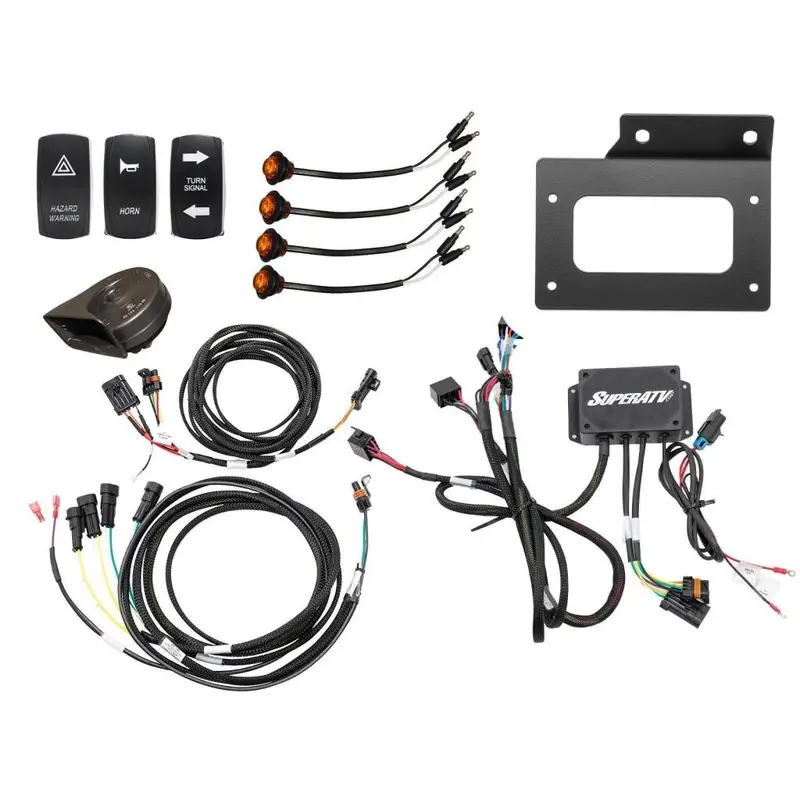 SuperATV Kawasaki Teryx KRX 1000 Deluxe Plug & Play Turn Signal Kit