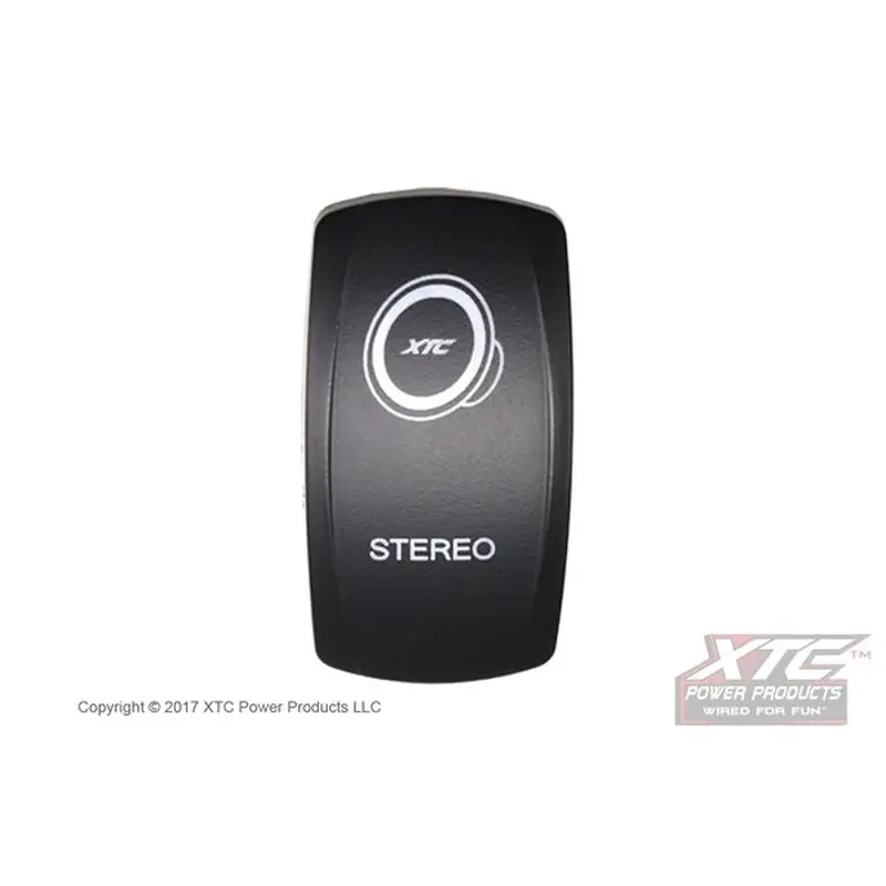 Carling Switch with STEREO Actuator/Rocker