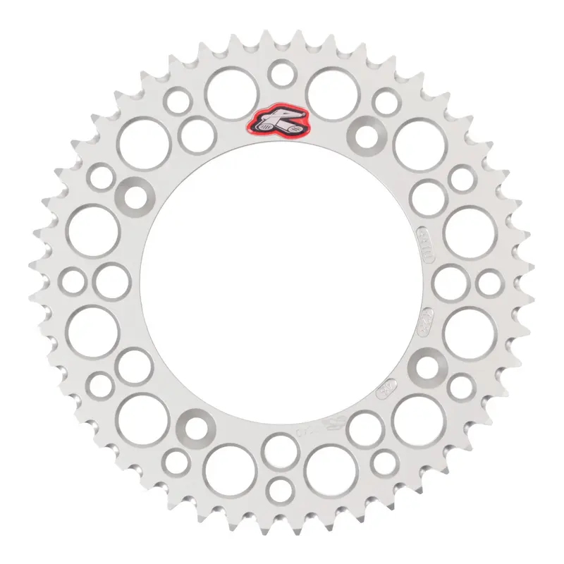 Renthal Sprocket Rear Silver 48T Alloy 7075 T6 Grooved