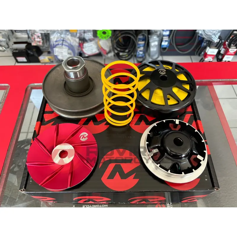 Ban-jing with RM logo Transmission Kit For GY6 125cc 150cc (RED)