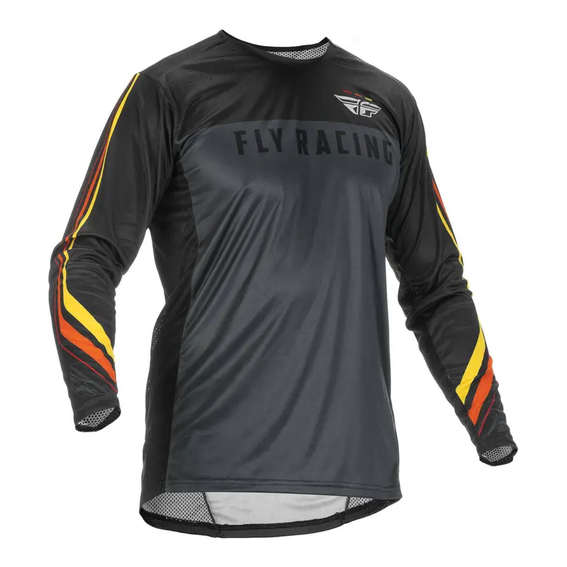 Fly Racing Lite Hydrogen Special Edition Speeder Jersey - Metal / Red / Yel