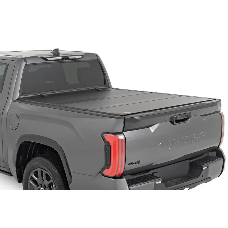 Hard Tri-Fold Flip Up Bed Cover | 5'7" | Toyota Tundra 2WD/4WD (2022-2025) | 49514551