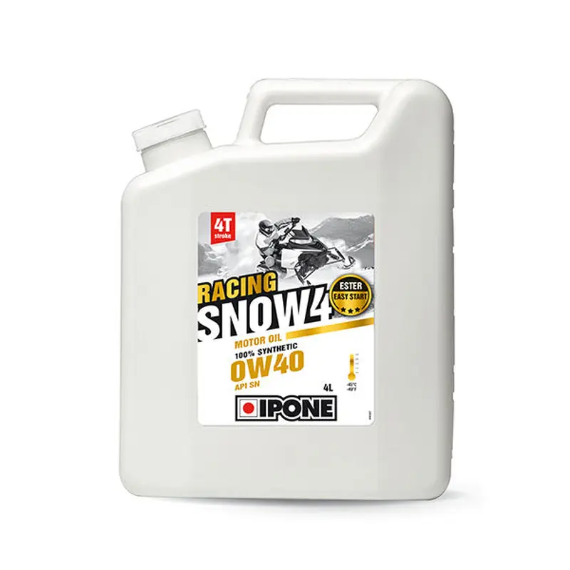 huile Ipone 100% Synthtique 0w40 Snow Racing 4