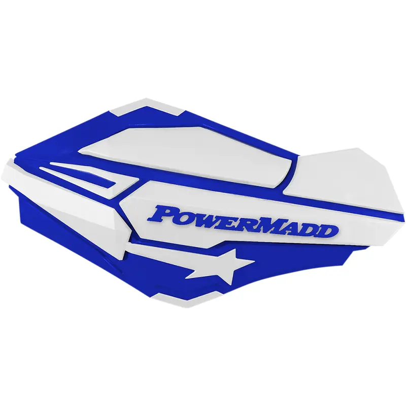 POWERMADD Handguards - Blue/White 34421