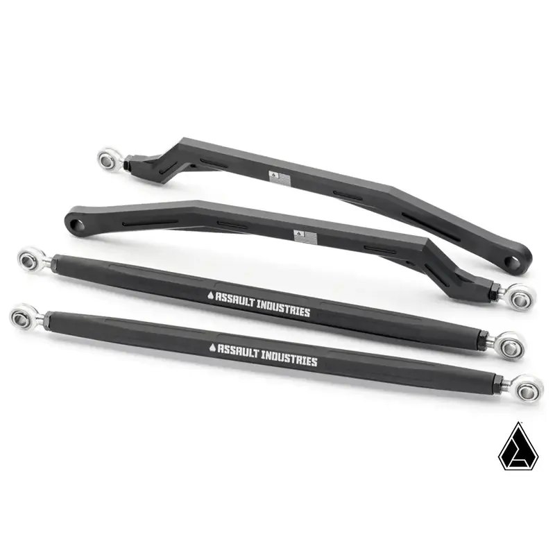 ASSAULT INDUSTRIES HIGH CLEARANCE QUICK CAMBER RADIUS RODS (FITS: POLARIS RZR XP TURBO)