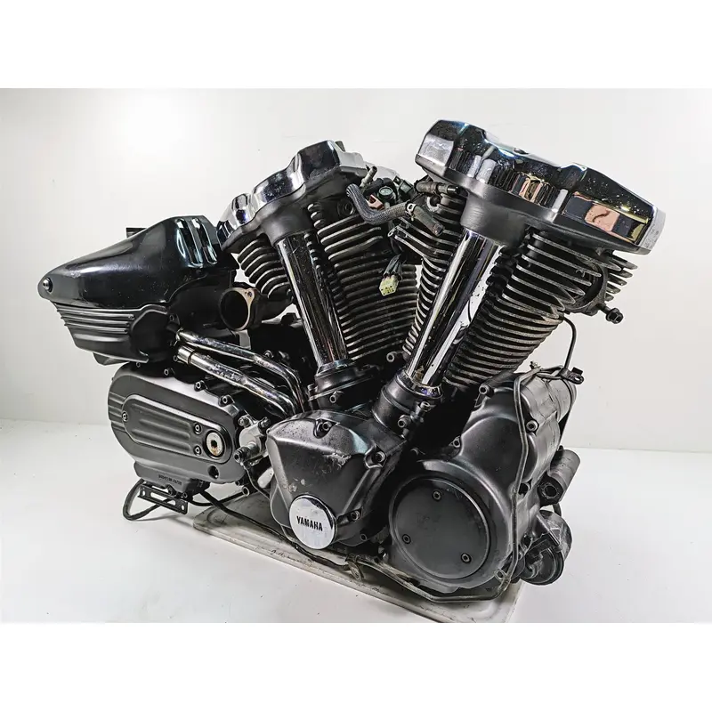 2009 Yamaha XV1900 Raider Running Engine Motor Transmission -Video 5C7-15100-01