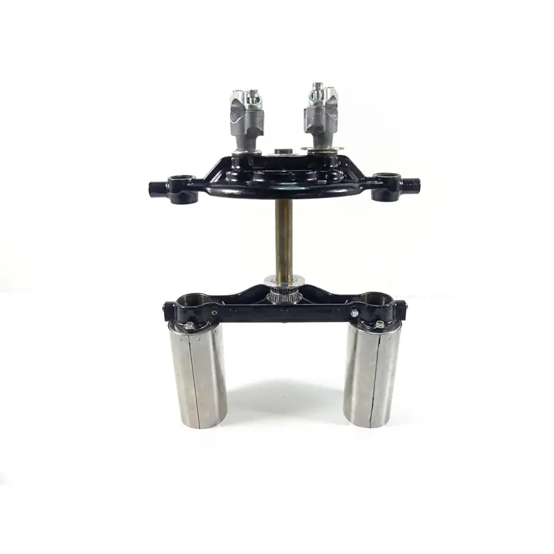 2003 Harley Touring FLHTCI E-Glide 100TH 41mm Upper Lower Triple Tree 45446-87A