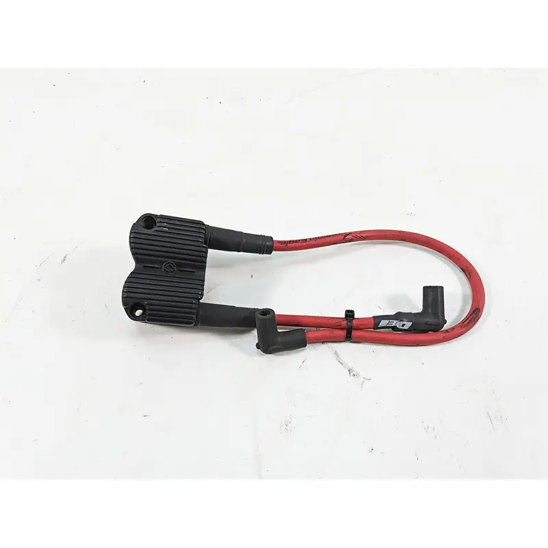 2009 Harley FXDC Dyna Super Glide Custom Ignition Coil & Wires + Plugs 31743-01