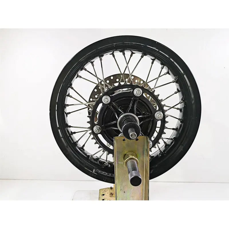 2017 BMW F800GS Adv K75 17x4.25 Rear Wheel Rim - Runout 36317719727 36318564177