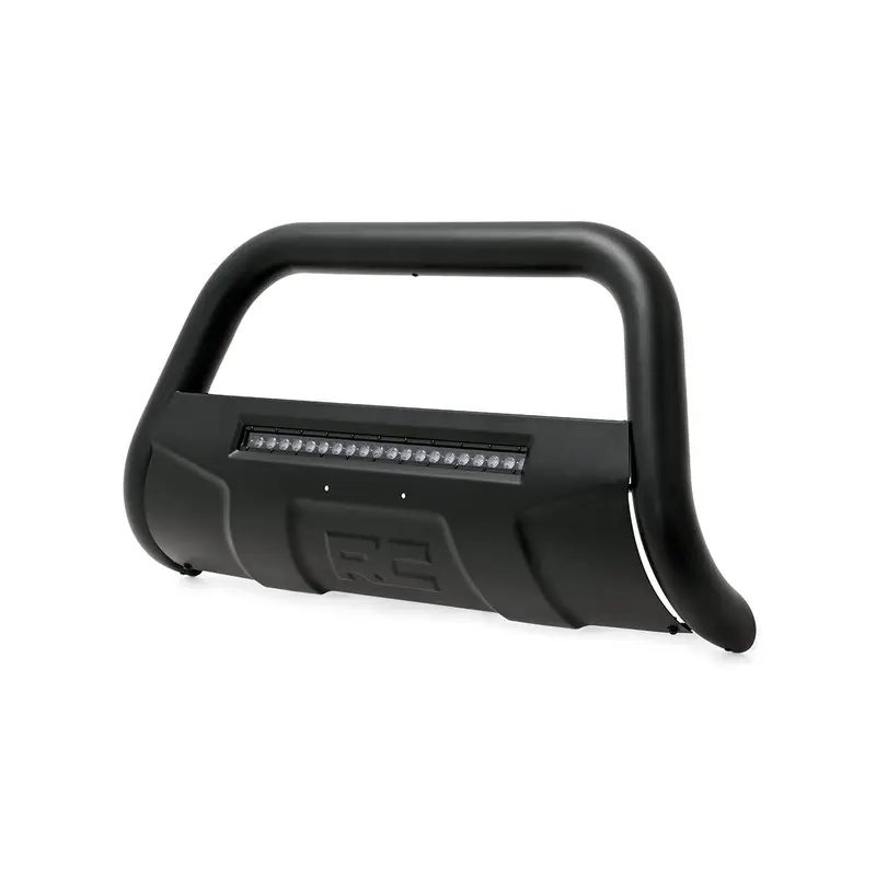 Black LED Bull Bar | Chevy/GMC 1500 Truck & SUV (07-20 & Classic) | B-C4071