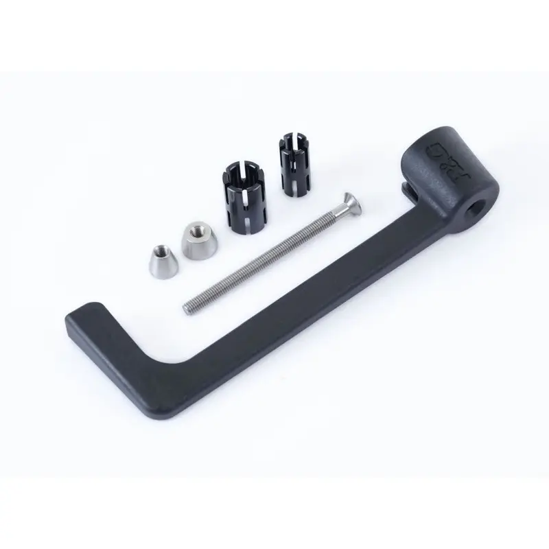 R&G Racing Red Moulded Lever Guard For 2009-2014 Aprilia RSV4 Factory