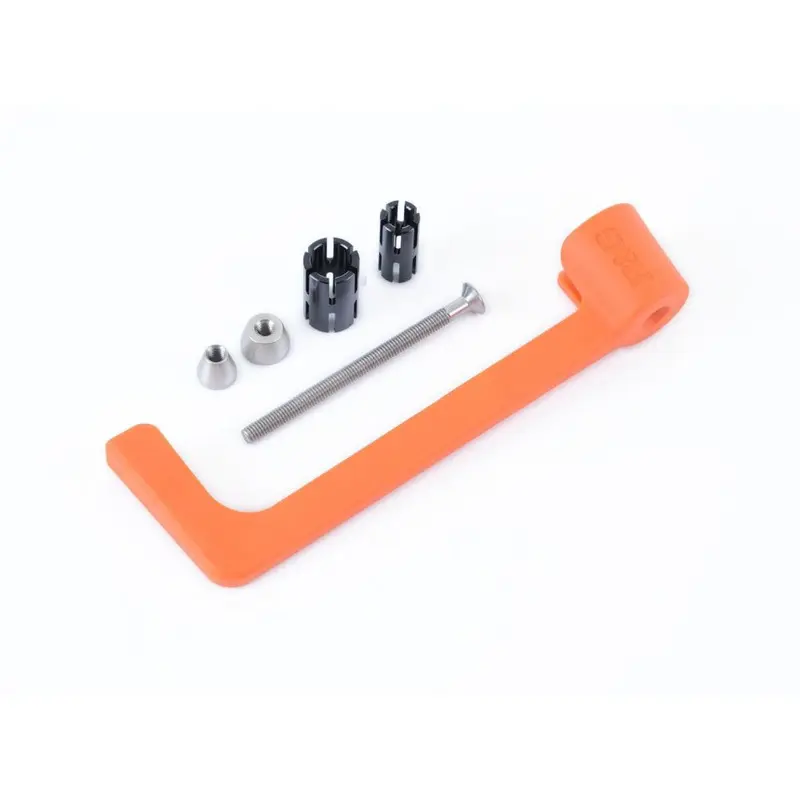R&G Racing Red Moulded Lever Guard For 2014-2024 Yamaha MT-07