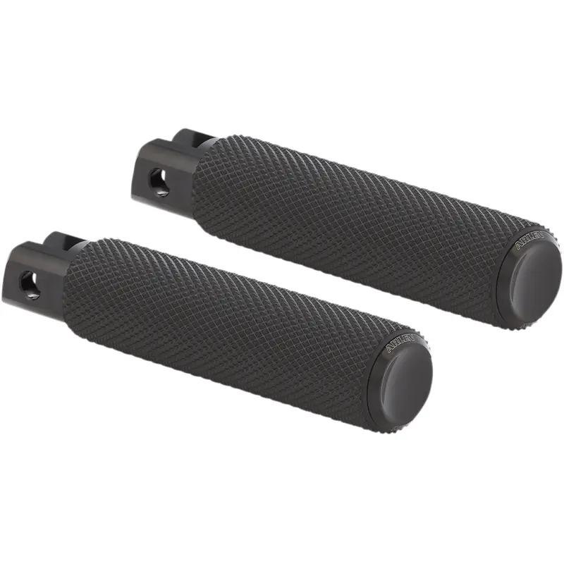 ARLEN NESS Passenger Knurled Footpegs - Black - FX/FL '18-'23 07-942