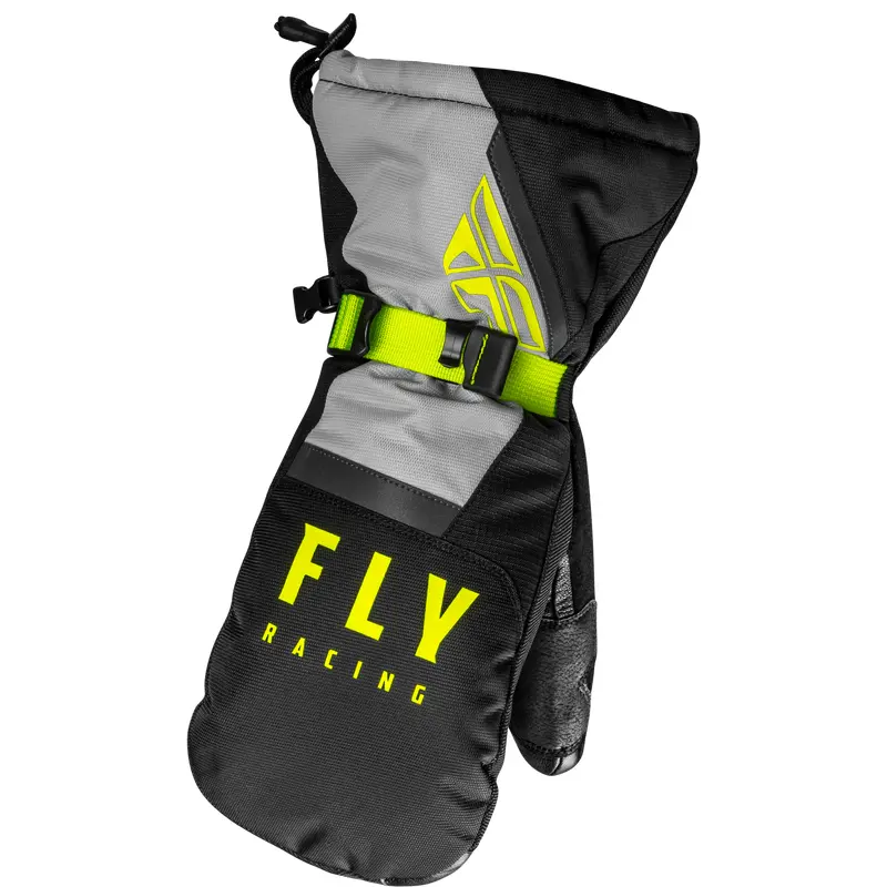 Fly Racing - Cascade Mittens Black/Grey/Hi Vis 3x