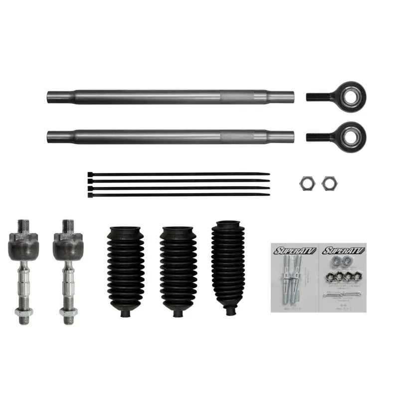 SuperATV Polaris RZR XP Turbo S Heavy-Duty Tie Rod Kit