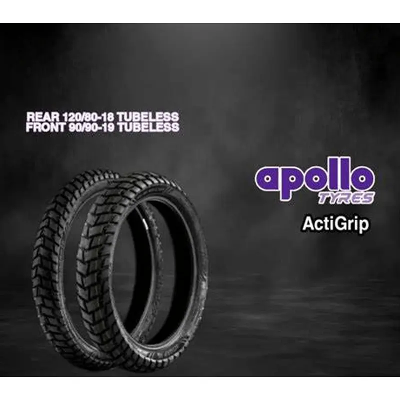 Apollo Front and Rear 90/90-19 -  120/80-18