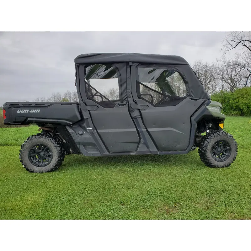 Can-Am Defender Max 4 - Soft Doors (Half Doors)