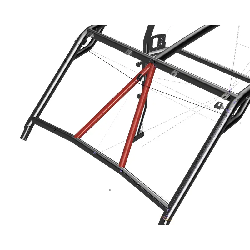 Cage Option: Front Intrusion Bars Hi-Brow RZR XP (4-Seat)
