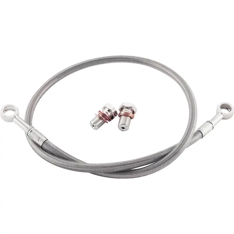 GALFER BRAKE LINE REAR SILVER HONDA FK003D49R