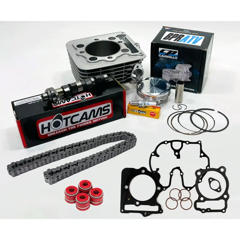 Honda 400EX 400X 87mm 416cc 12.5:1 CP Piston Big Bore Cylinder Stage 1 Hot Cams