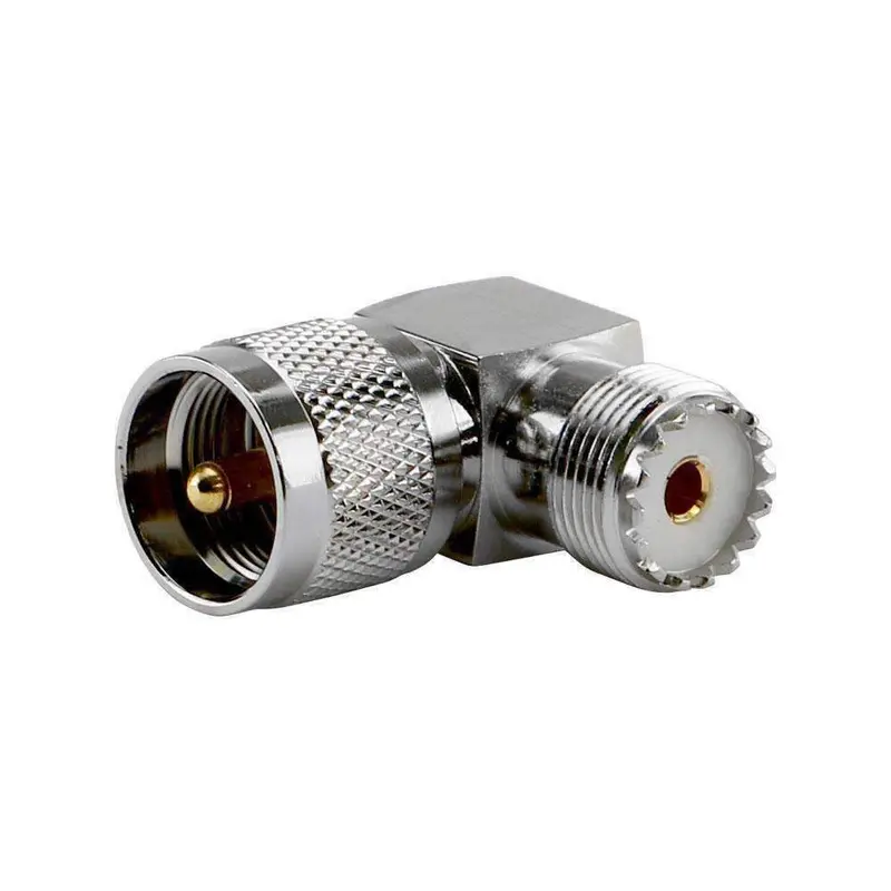 RIGHT ANGLE UHF ANTENNA CONNECTOR
