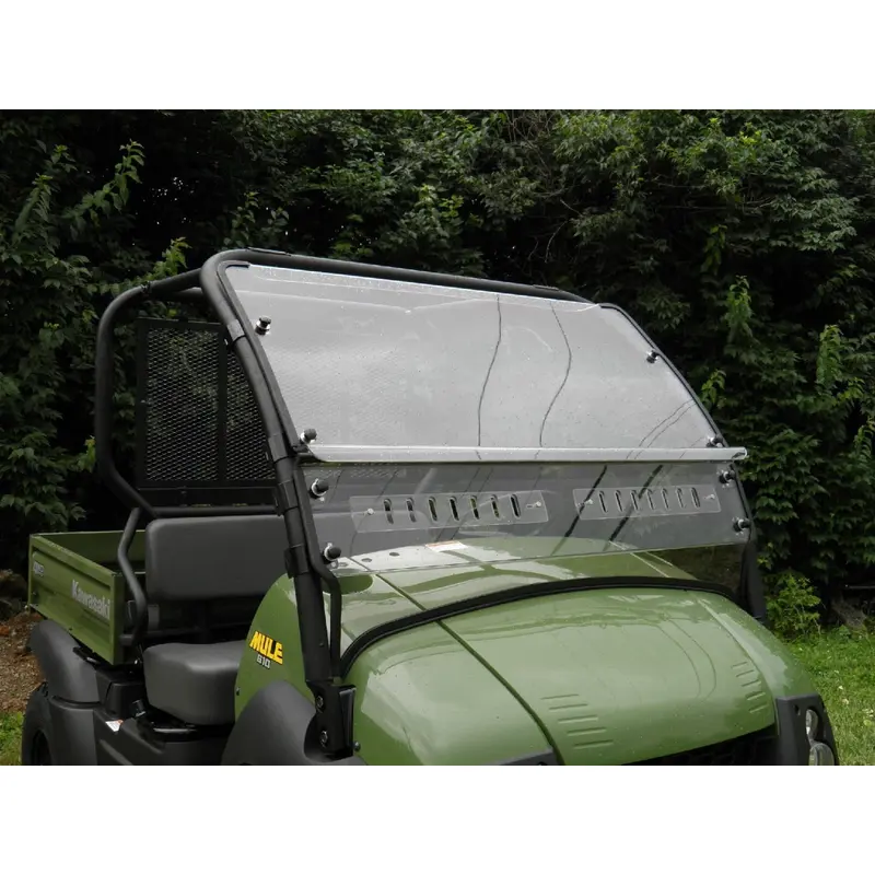 Kawasaki Mule 600/610 - 2 Pc Scratch-Resistant Windshield