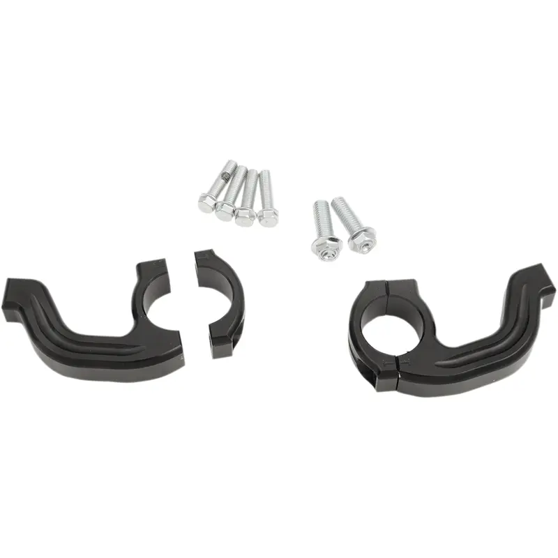 MOOSE RACING Handguard Clamp - Contour - Twinwall - Black 50-260B