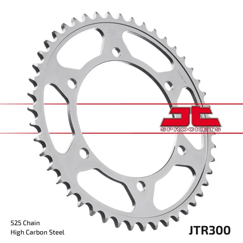 JT Sprockets Rear Steel Sprocket 47 Tooth 47T 525 Chain JTR300.47