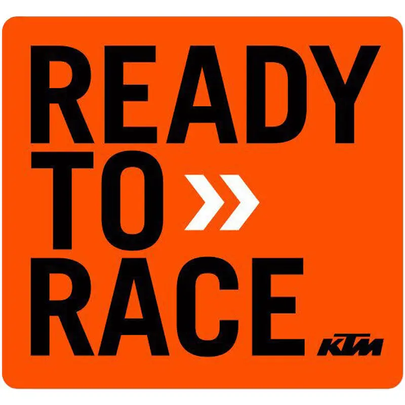 D'COR READY TO RACE DECAL 4" 40-30-200