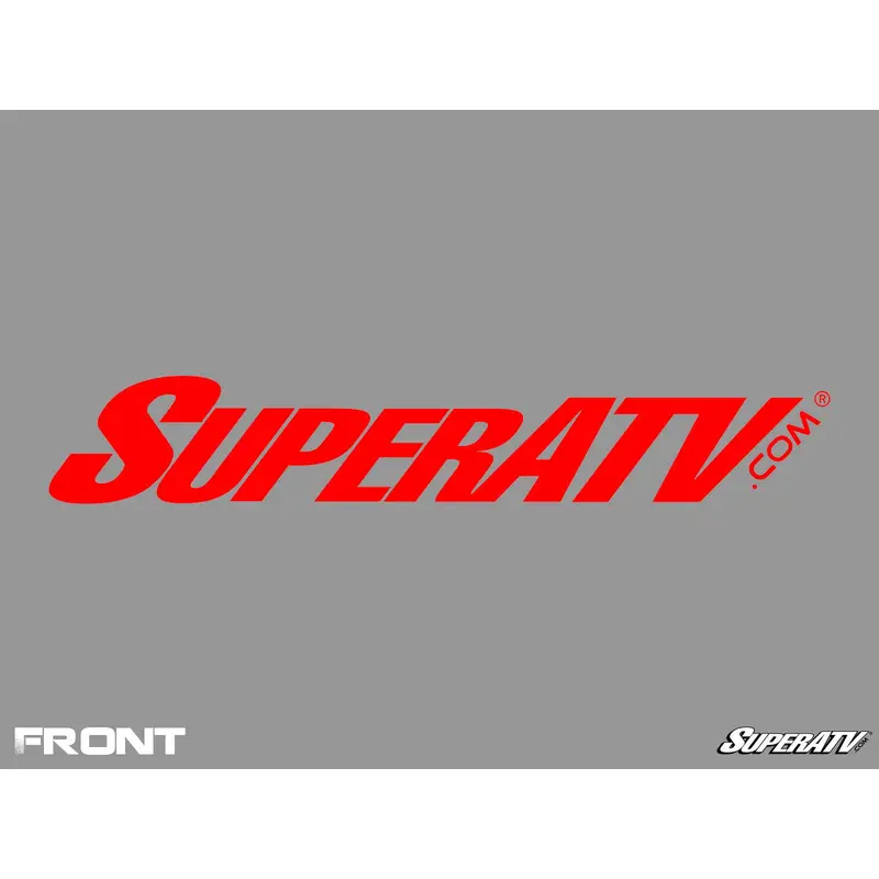 Gray and Red SuperATV Trucker Hat