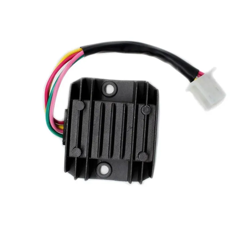 Voltage Regulator - 4 Wire / 1 Plug for Dirt Bikes Scooters ATVs - Version 1