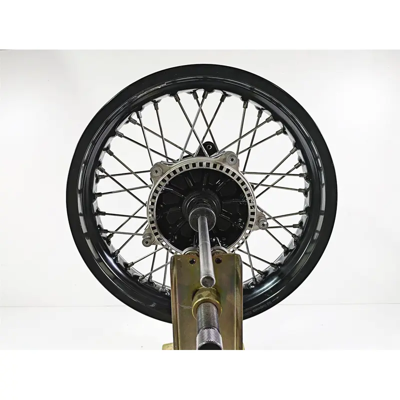 2014 BMW R nine T R9T K21 Front Wheel Rim Black Spoke 17x3.5 -Ding 36318546108