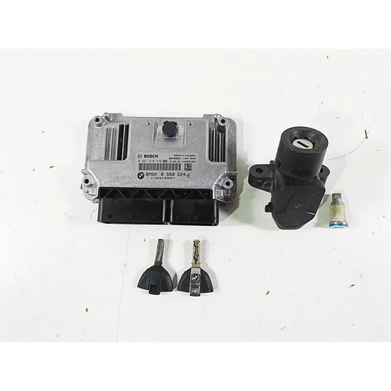 2016 BMW S1000RR K46 Cdi Ecu Ecm Ignition Switch Set Key Lock Set 13618559224