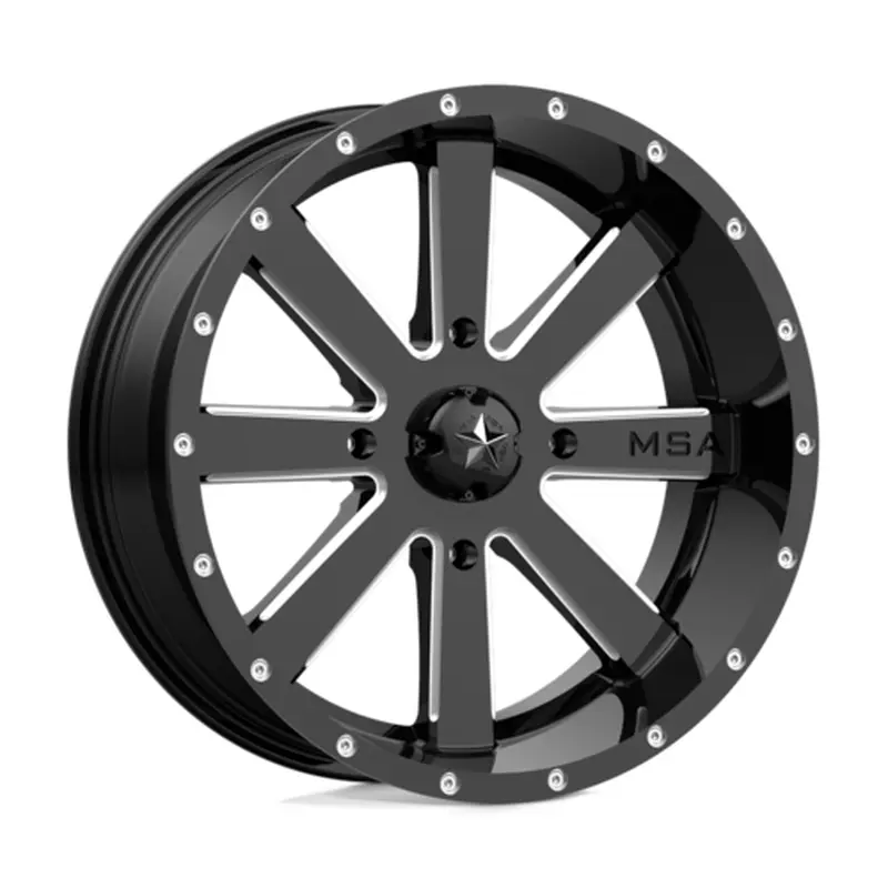 MA34 18X7 4X156 G-BLK MILL 00MM