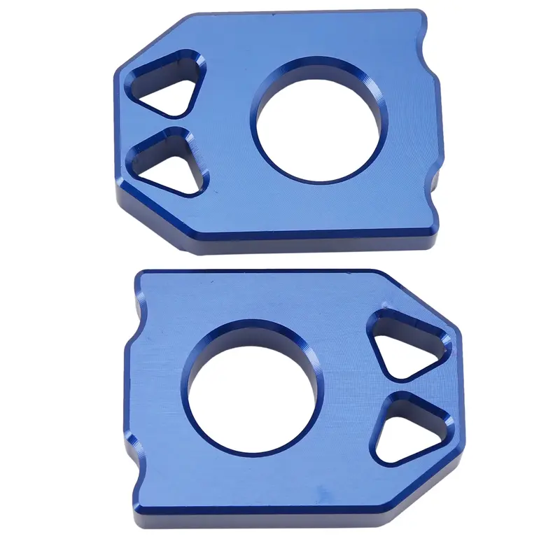 2005-2024 SUZUKI DRZ400SM 400S 400E  CNC Rear Chain Adjuster Axle Block Blue