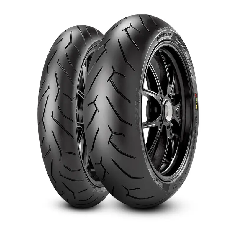 PIRELLI DIABLO ROSSO 2 180/55 ZR17 Tubeless 73 W Rear Two-Wheeler Tyre