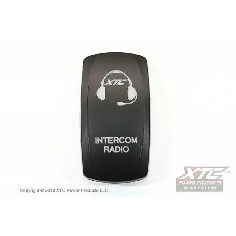 XTC Carling LED Switch with Intercom/Radio Actuator/Rocker