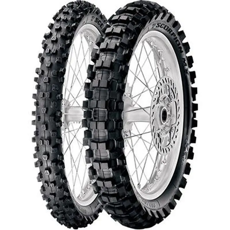 80/100-12 Pirelli Scorpion MX Extra-X Off Road DM1156 Tire (0313-0376)